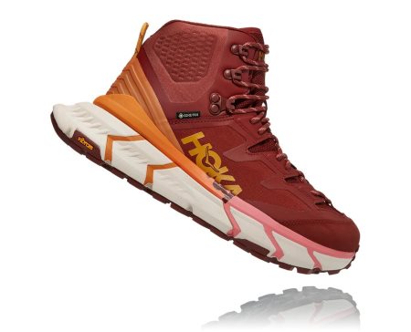 Hoka One One Tennine Hike Gore-tex Ženske Tekaški Čevlji Roza / Burgundija SI-120839T